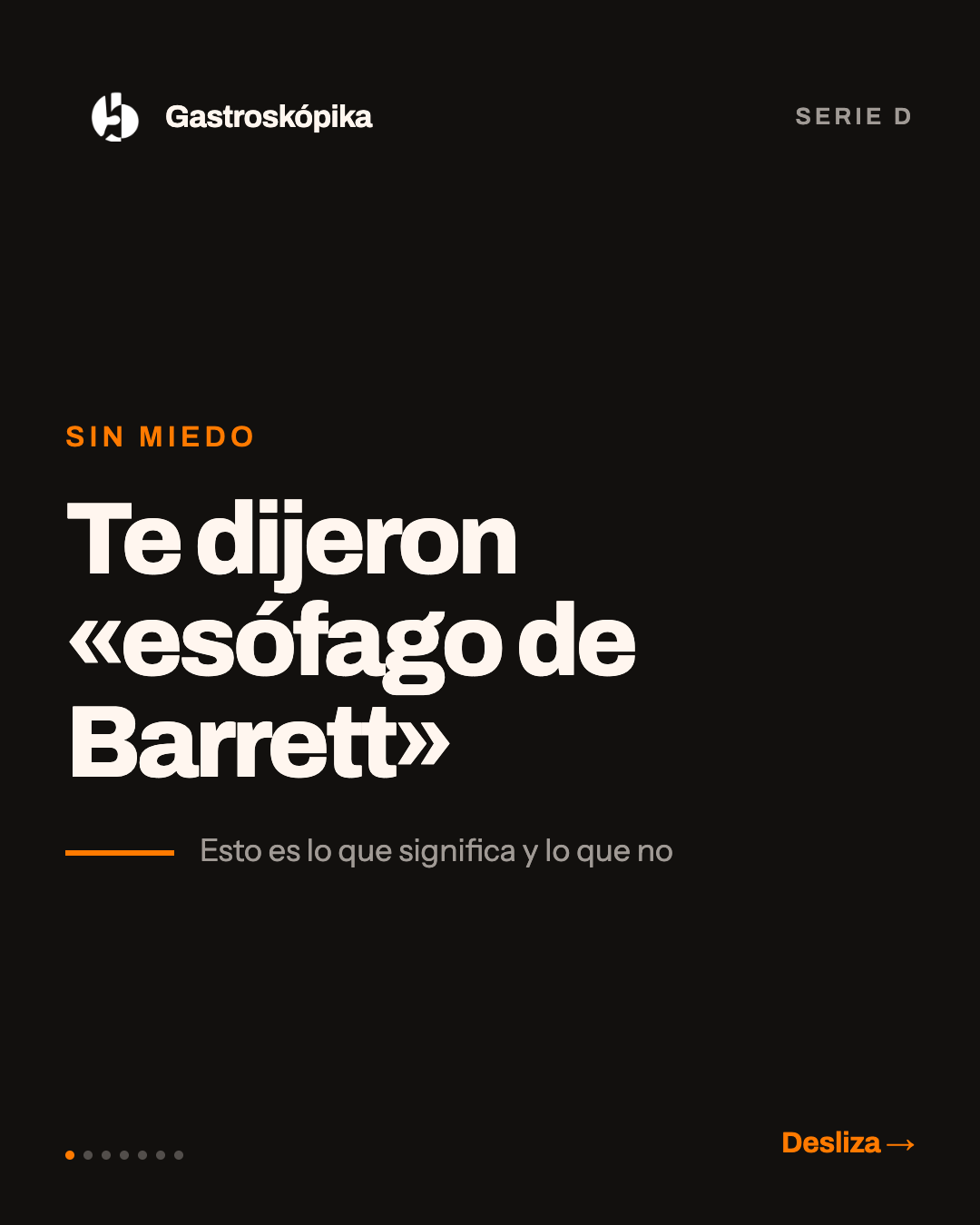 Publicación de Gastroskópika